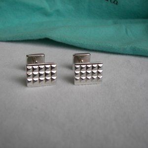 Tiffany & Co. Silver “Moderne” Cuff Links